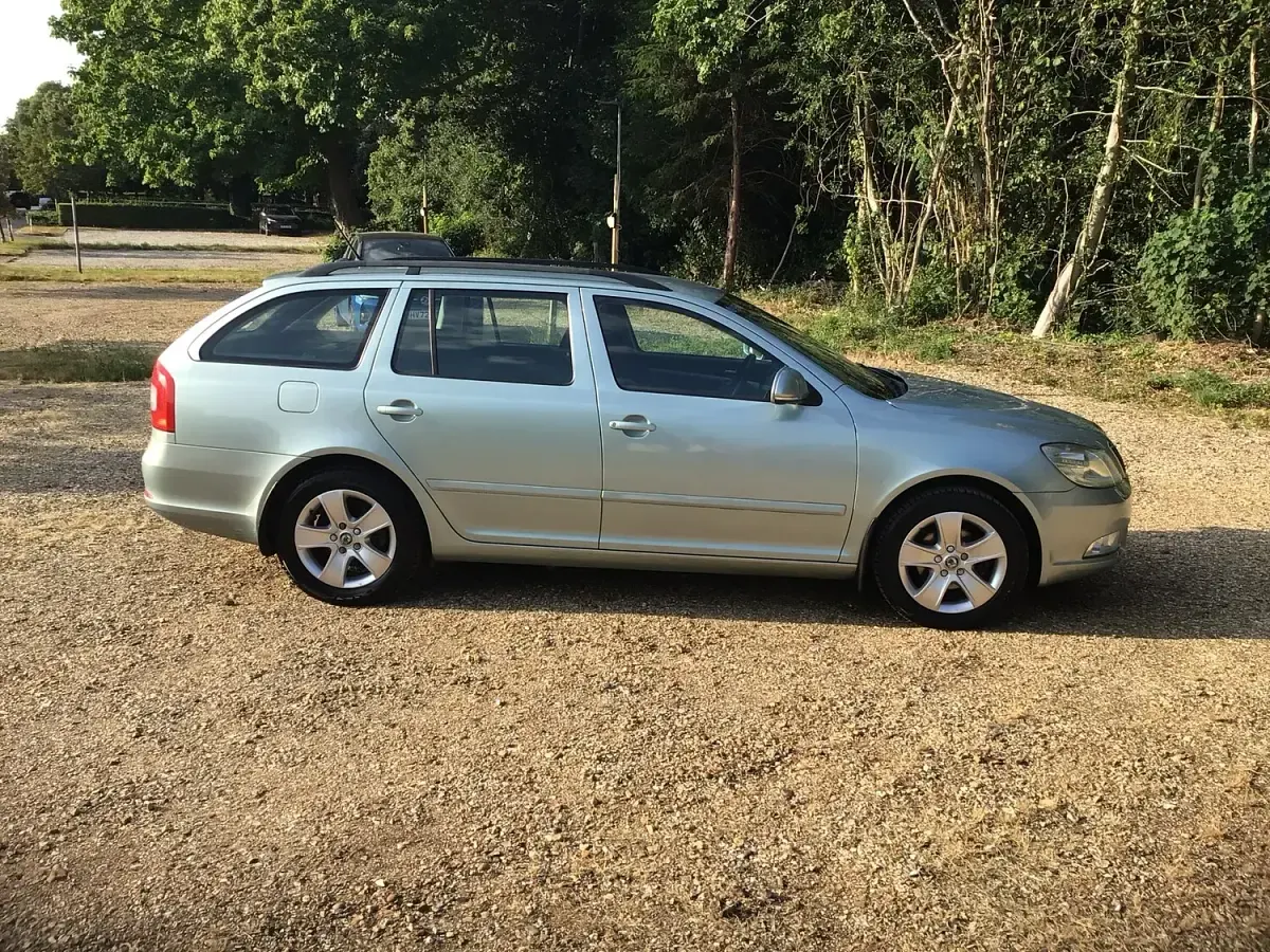 Used Skoda Octavia Elegance 122 HP (89 kW) 2012 Green Estate