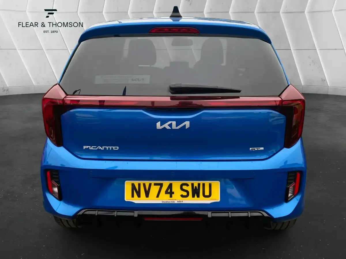 Used Kia Picanto GT-Line 2025 Blue Hatchback