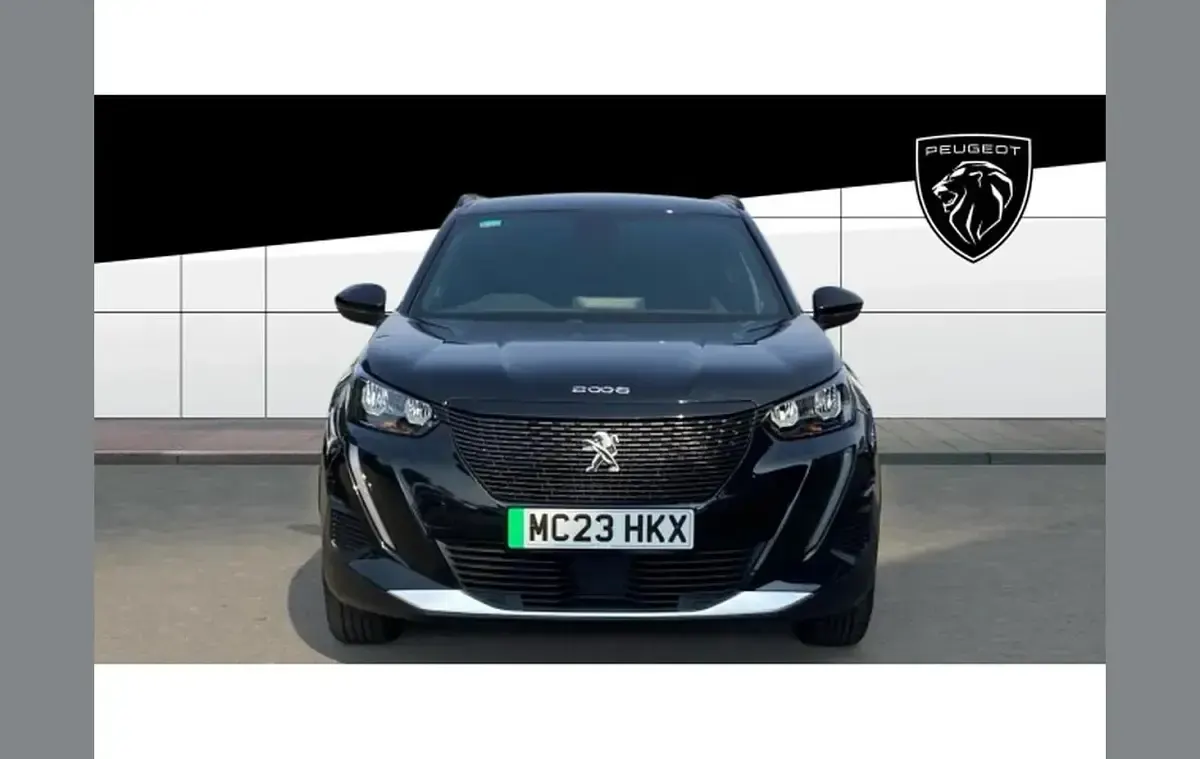 Used Peugeot e-2008 Active+ 100 kW (136 HP) 2023 Black SUV