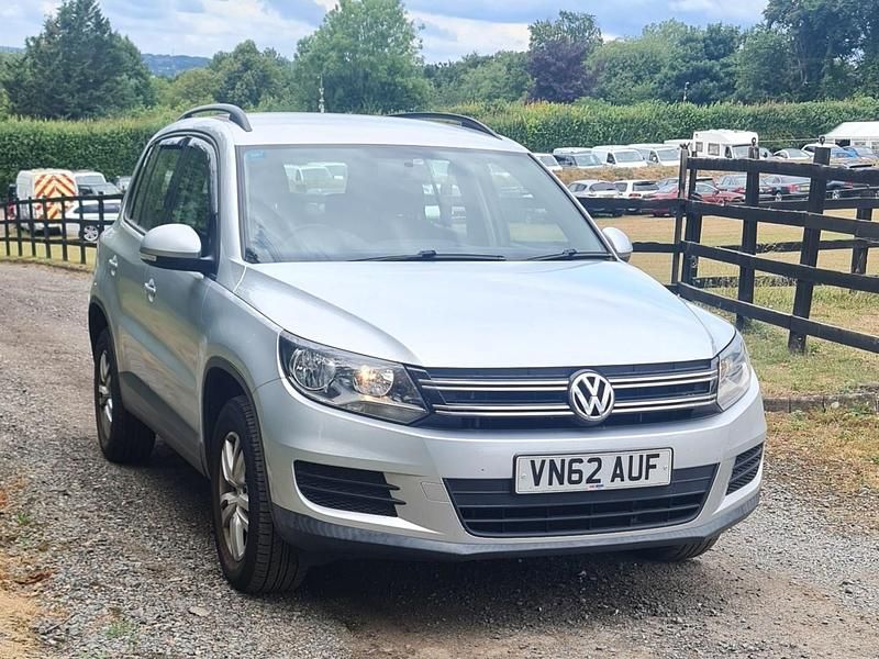 Silver Used 2012 VW Tiguan S SUV | £4,395 (Fair price) - Image 1/4
