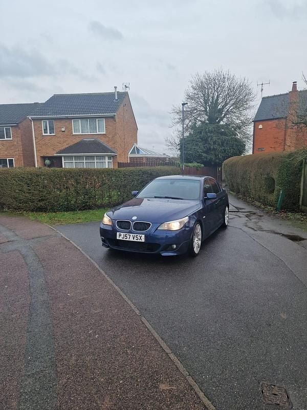 Used BMW 520 M Sport 2007 Blue Sedan