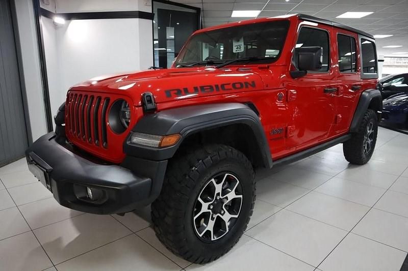 Used Jeep Wrangler Rubicon 272 HP (200 kW) 2021 Red SUV