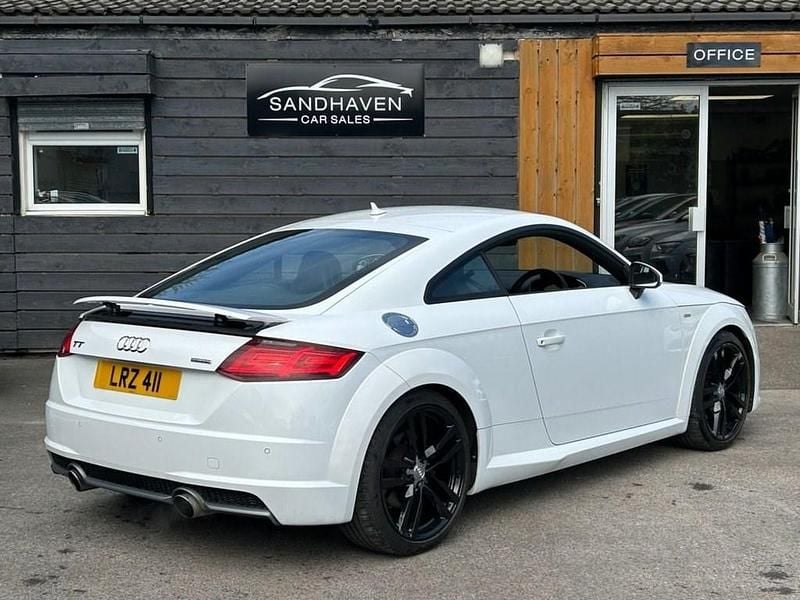Used Audi TT S-Line 230 HP (169 kW) 2015 White Coupe