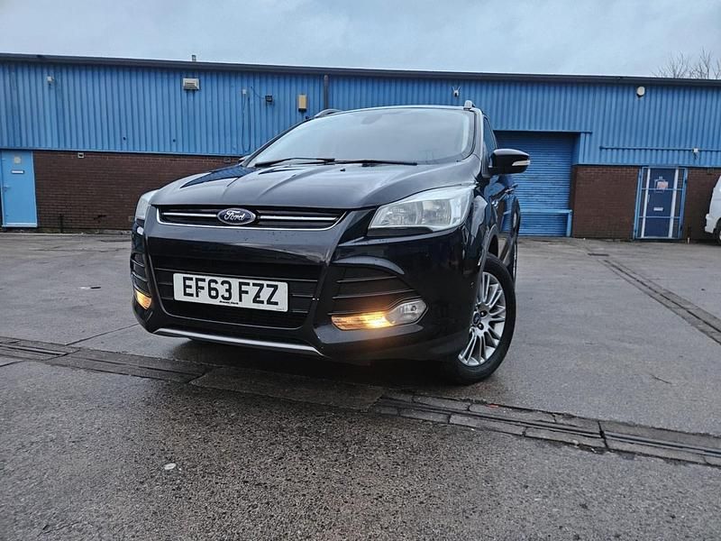 Used Ford Kuga Titanium 163 HP (119 kW) 2013 Black SUV