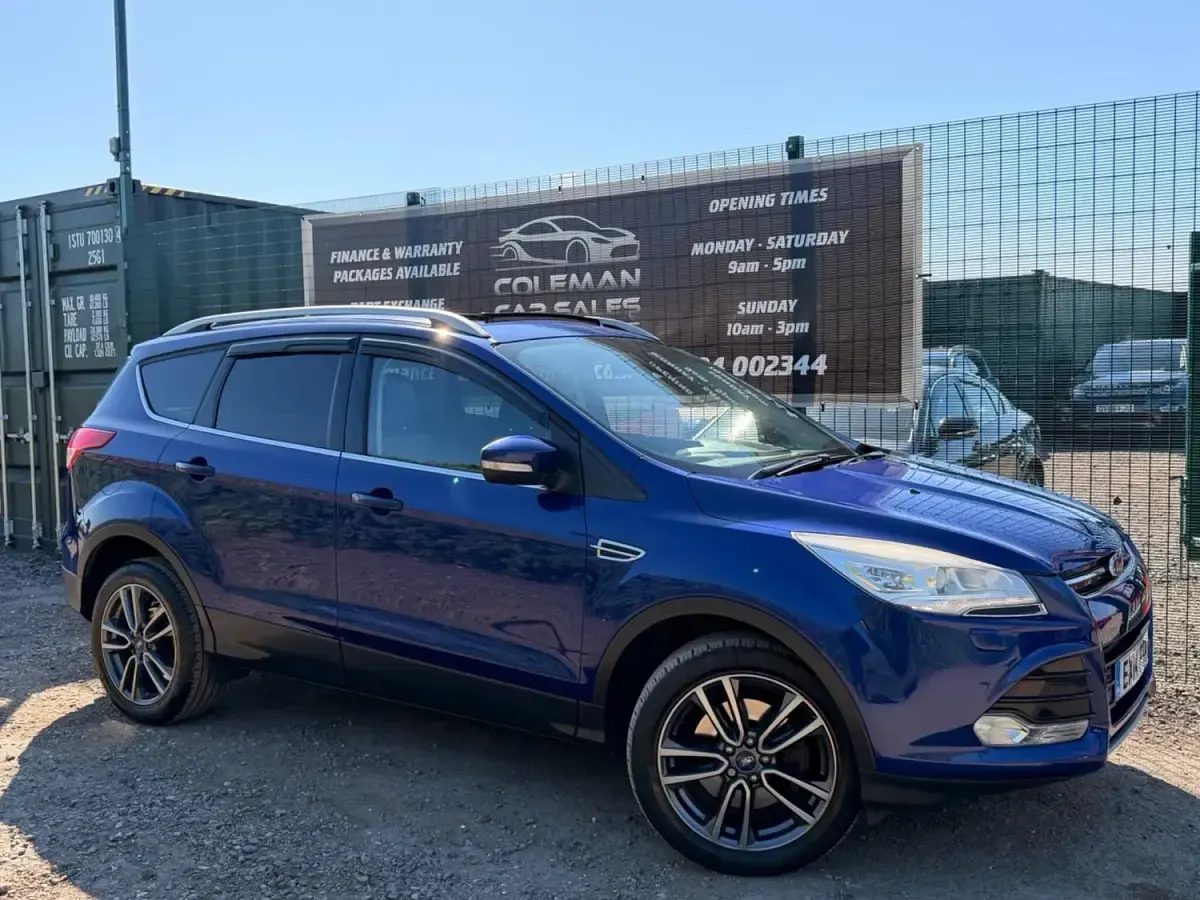 Second-hand Ford Kuga Titanium X 163 CP (119 kW) 2014 Albastru SUV