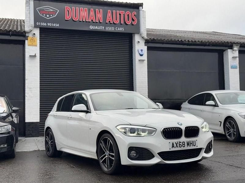 White Used 2018 BMW 120 M Sport Hatchback | £10,495 (Fair price) - Image 1/4