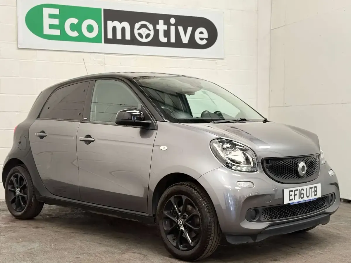 Used Smart ForFour Passion 71 HP (52 kW) 2016 Grey Hatchback