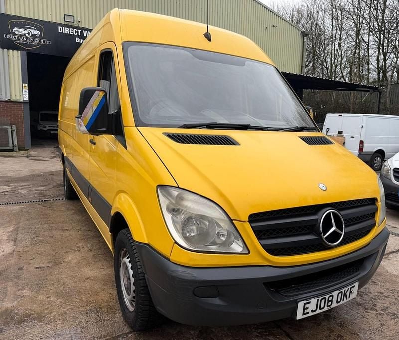 Used Mercedes Sprinter 2008 Yellow Van