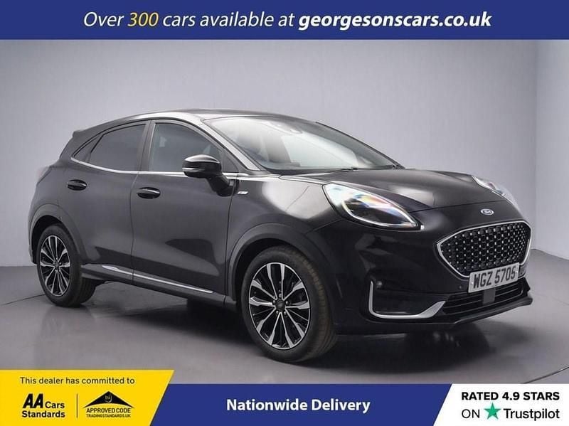 Black Used 2022 Ford Puma ST-Line SUV | £15,300 (Fair price) - Image 1/4