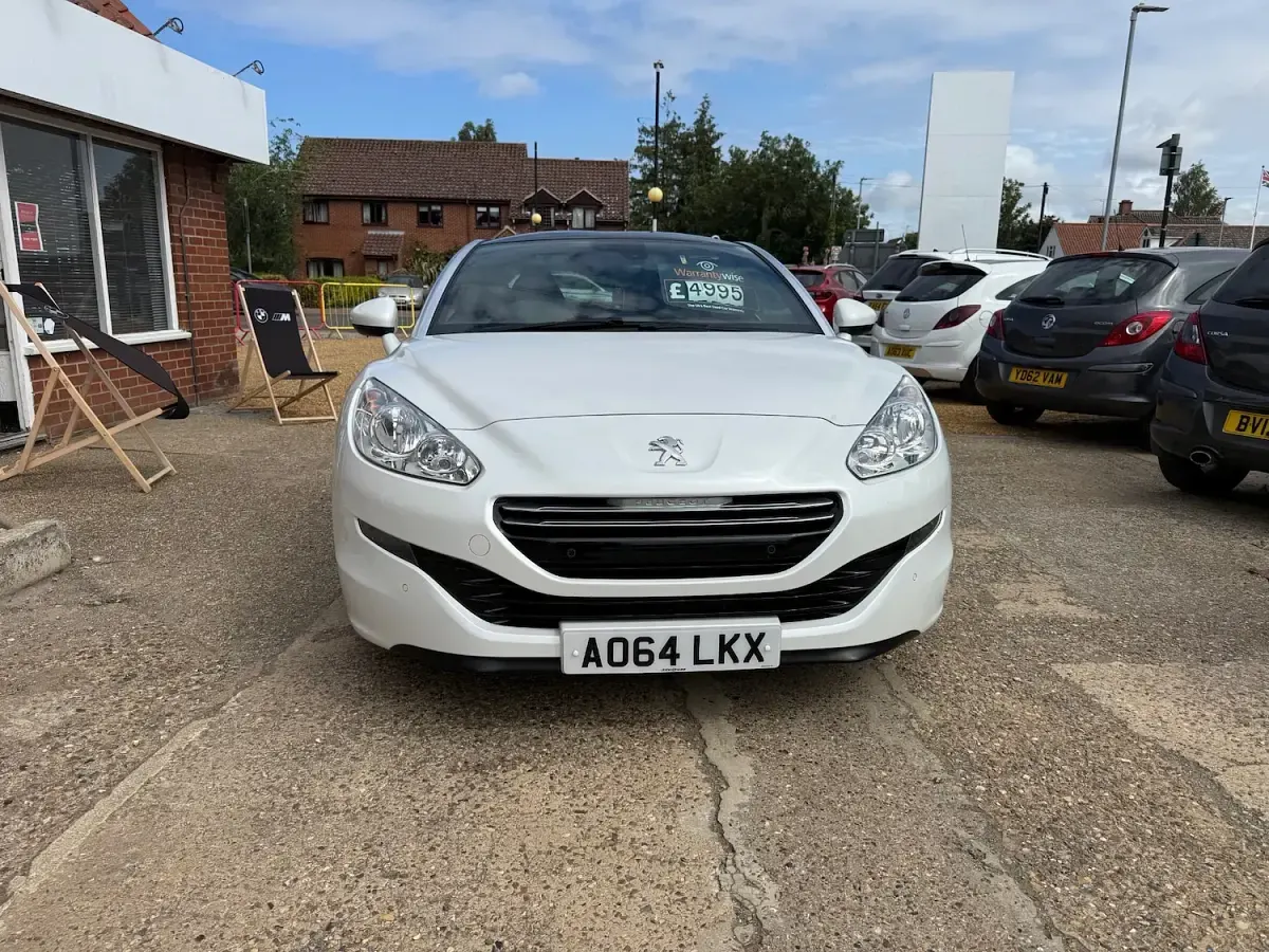 Used Peugeot RCZ GTi 163 HP (119 kW) 2014 White Coupe