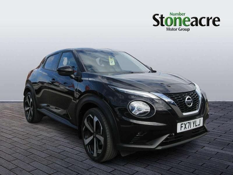 Black Used 2021 Nissan Juke Tekna SUV | £15,594 (Fair price) - Image 1/4