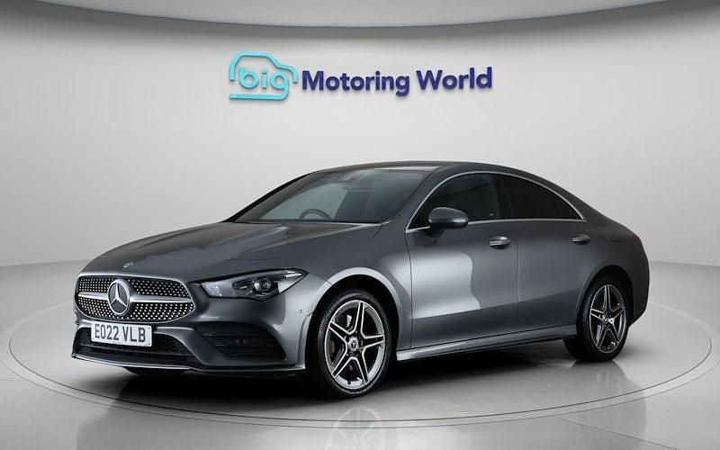 Used Mercedes CLA250e AMG line 259 HP (190 kW) 2022 Grey Sedan