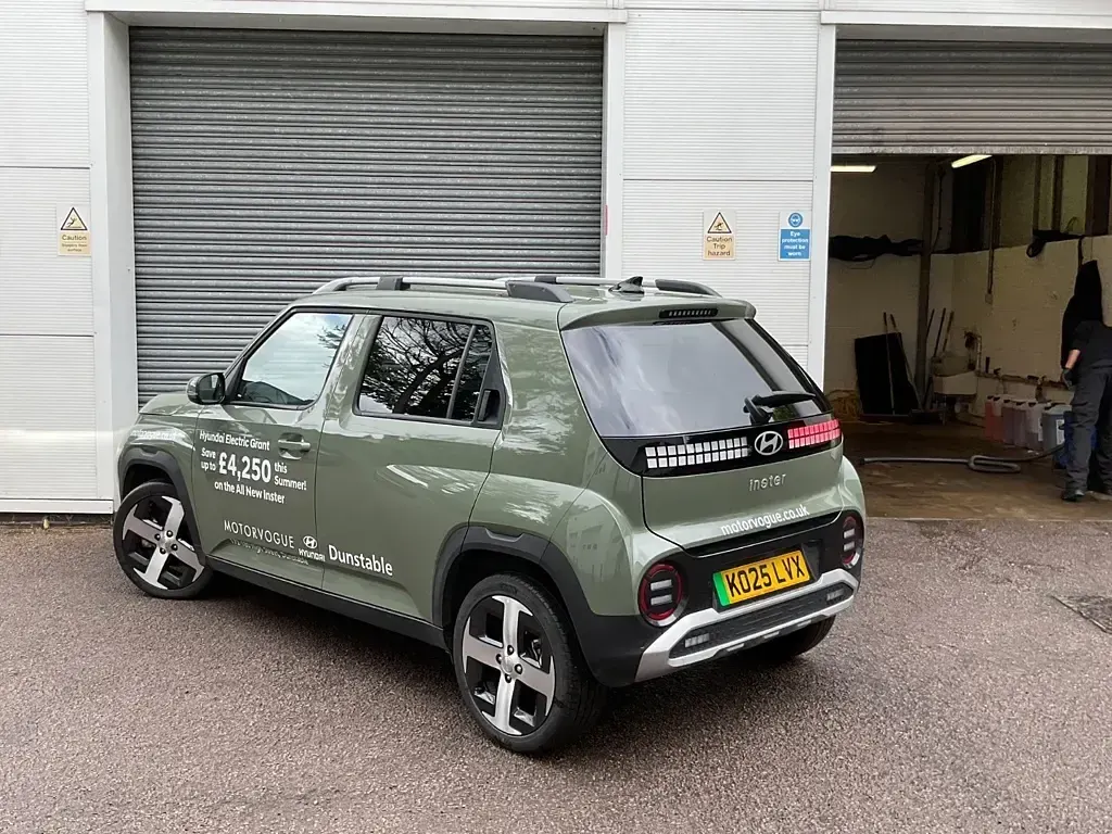 Used Hyundai Inster 85 kW (116 HP) 2025 Green Hatchback