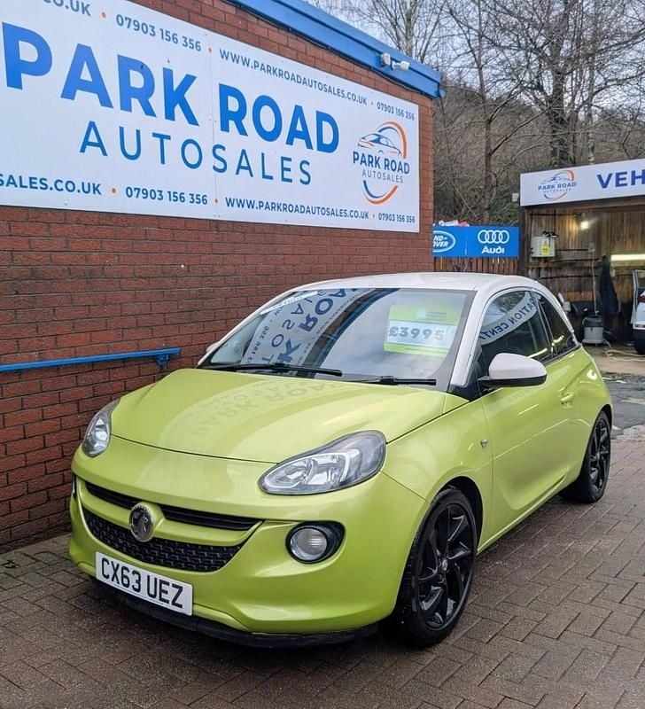 Used Vauxhall Adam Slam 2013 Yellow Hatchback