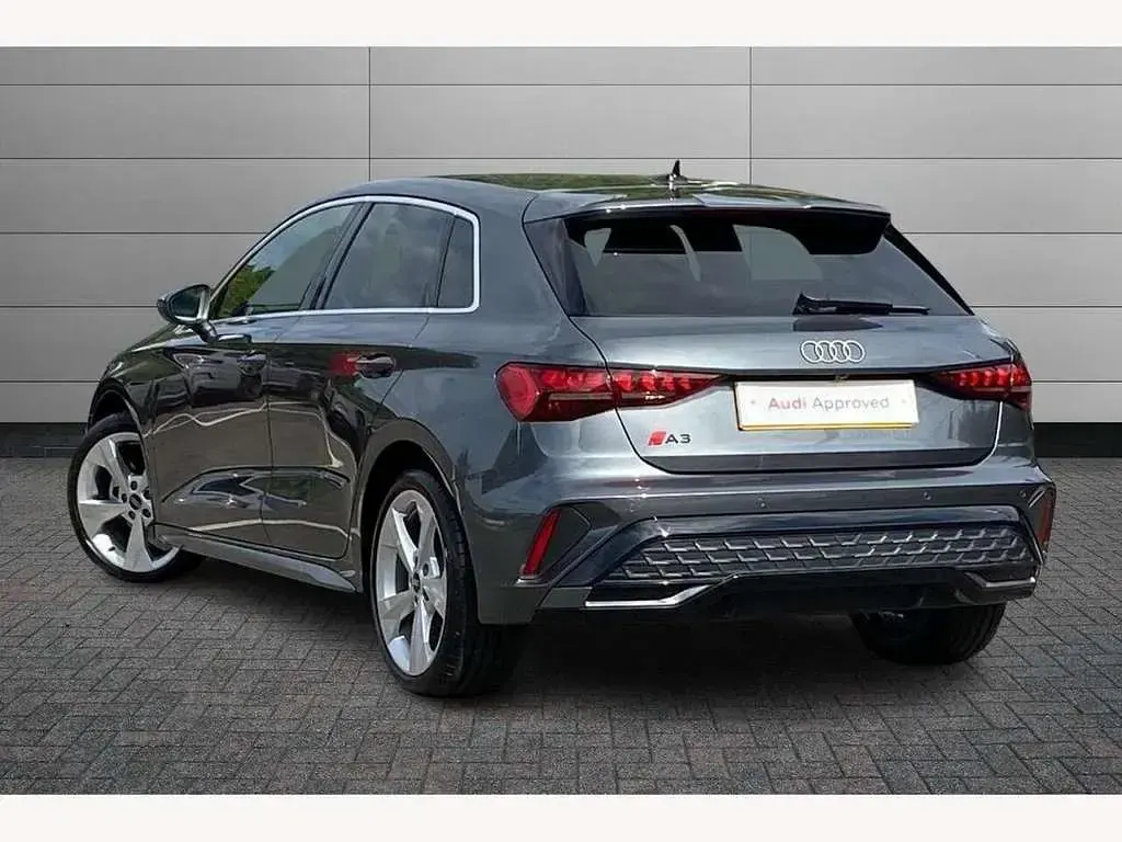 Used Audi A3 S-Line 116 HP (85 kW) 2024 Grey Hatchback