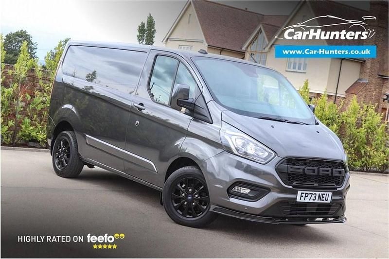 Grey Used 2023 Ford Transit Custom Limited Van | £18,795 (Fair price) - Image 1/4