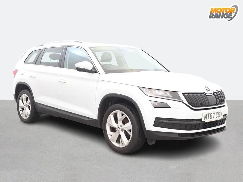 White Used 2017 Skoda Kodiaq SE L SUV | £15,795 (Fair price) - Image 1/4
