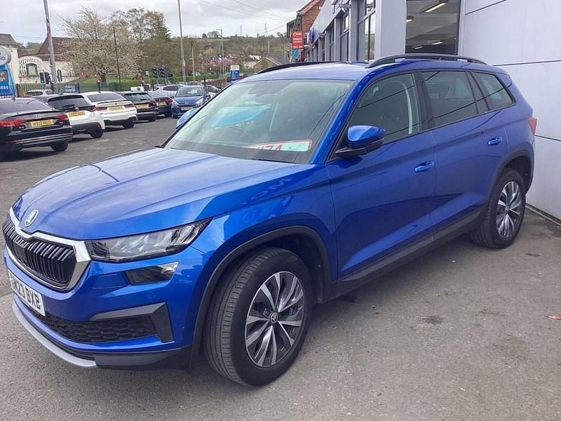 Used Skoda Kodiaq SE Drive 150 HP (110 kW) 2023 Blue SUV