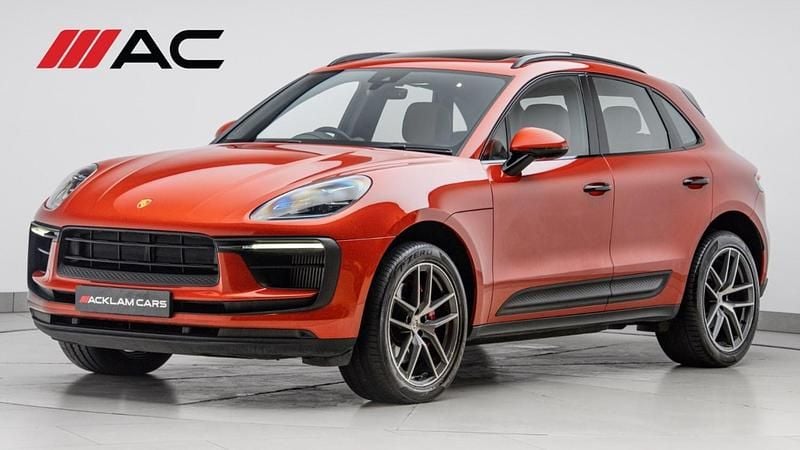Orange Used 2022 Porsche Macan SUV | £50,990 (Good price) - Image 1/4