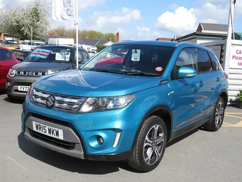 Gebraucht Suzuki Vitara SZ5 120 PS (88 kW) 2015 Türkis SUV