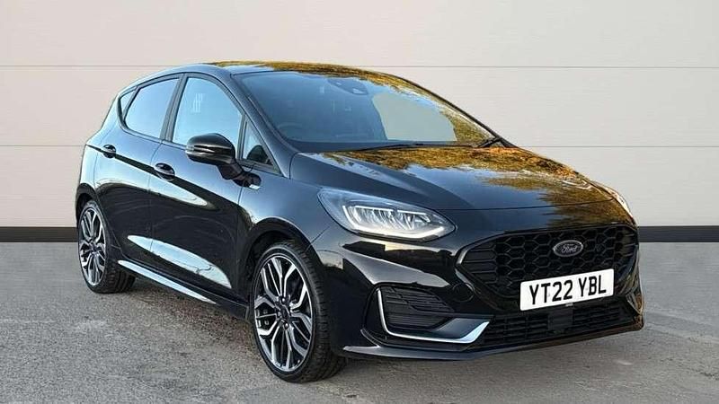 Black Used 2022 Ford Fiesta ST-Line Hatchback | £13,720 (A bit pricey) - Image 1/4
