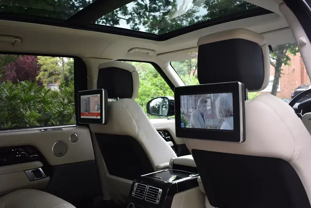 Used Land Rover Range Rover Autobiography 2019 Carpathian grey metallic with ivory perforated hide SUV