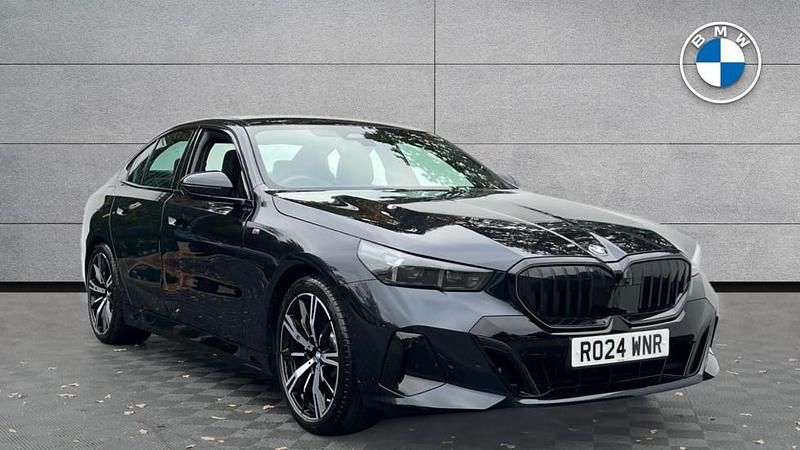 Black Used 2024 BMW 520 M Sport | £38,495 (Fair price) - Image 1/4