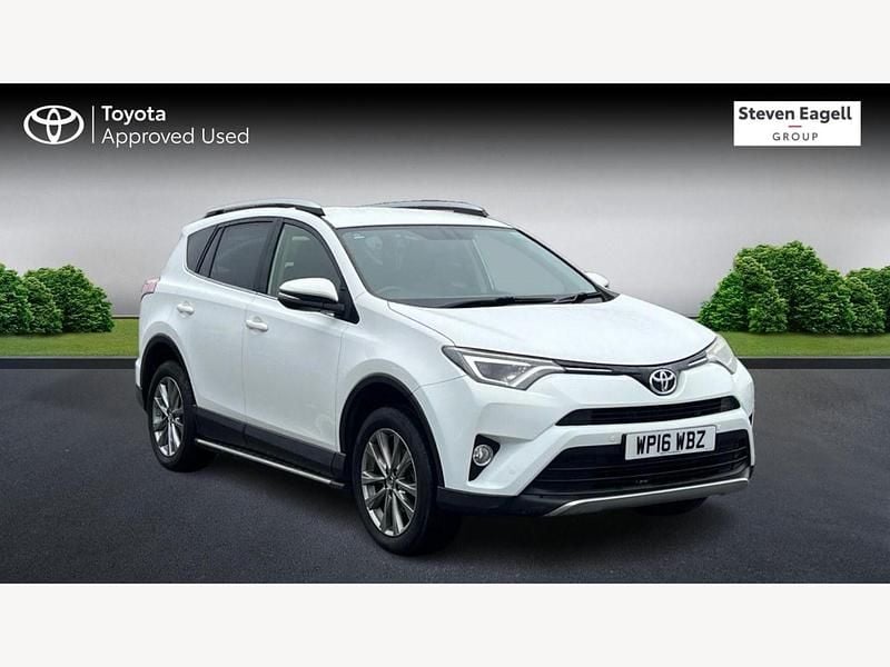 White Used 2016 Toyota RAV4 Estate | £12,795 (A bit pricey) - Image 1/3