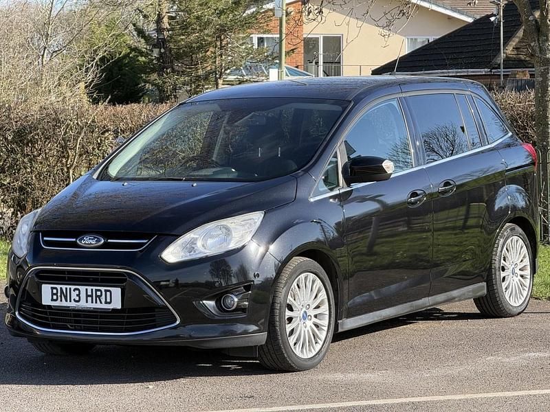 Used Ford Grand C-Max Titanium 115 HP (84 kW) 2013 Black MPV