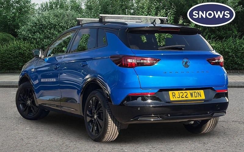 Used Vauxhall Grandland X GS Line 131 HP (96 kW) 2022 Blue SUV