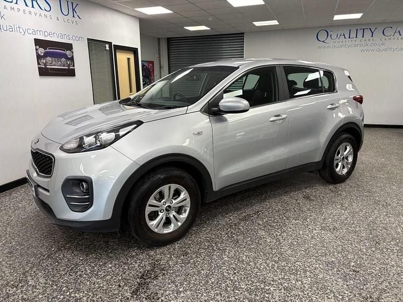 Używany Kia Sportage 130 KM (95 kW) 2018 Srebrny SUV
