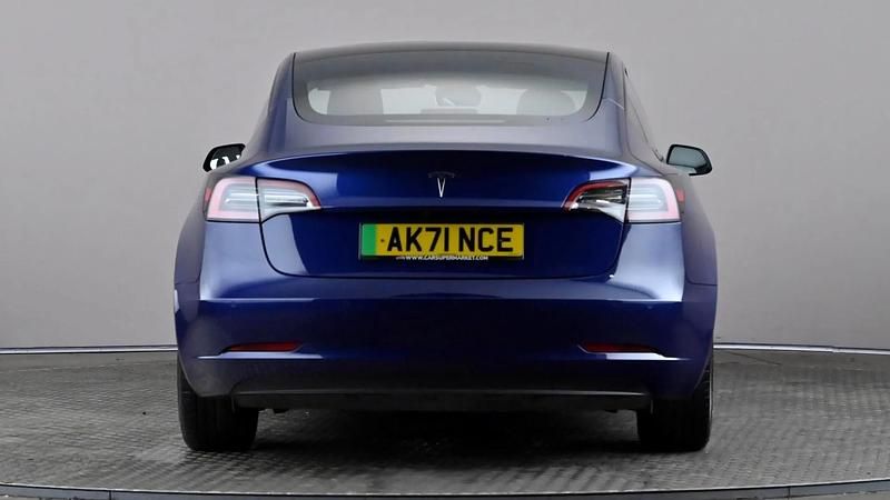 Used Tesla Model 3 Standard Range 180 kW (245 HP) 2021 Blue Sedan