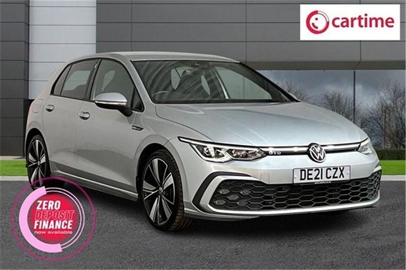 Silver Used 2021 VW Golf VIII GTD Hatchback | £24,900 (Expensive) - Image 1/3