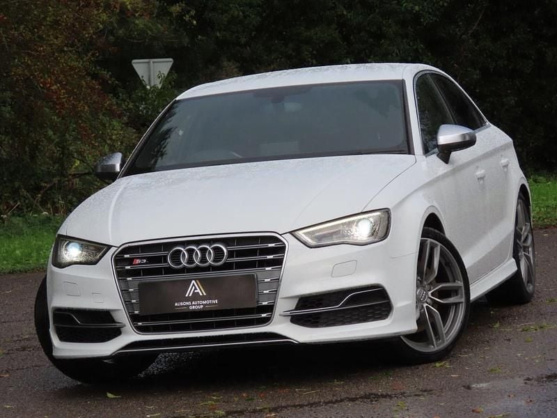 White Used 2015 Audi S3 Sedan | £12,494 (Fair price) - Image 1/4