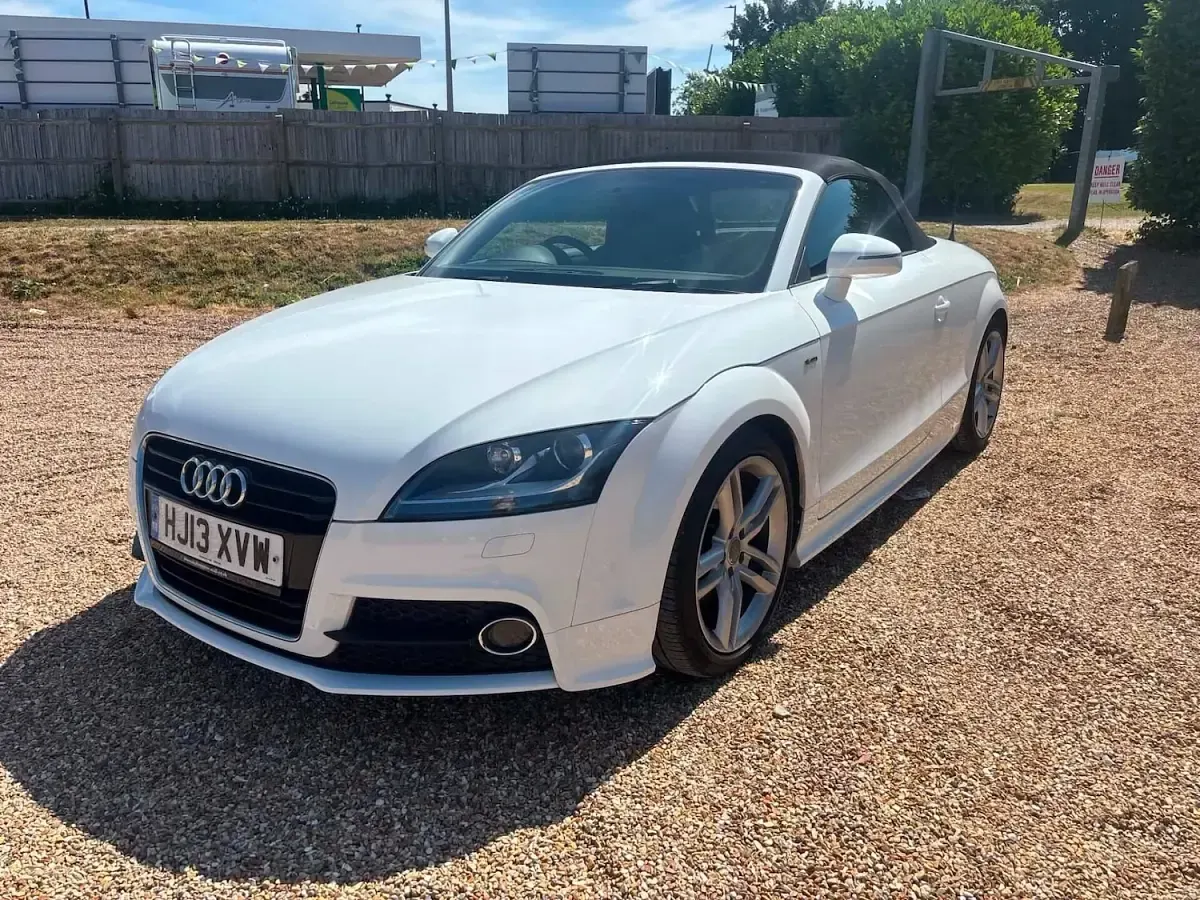 Used Audi TT S-Line 211 HP (155 kW) 2013 White Coupe
