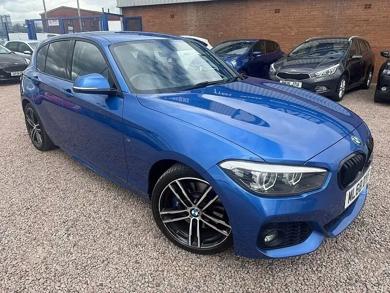 Used BMW 118 M Sport 2018 Estoril blue Hatchback