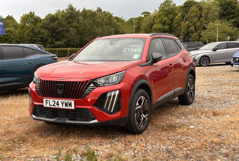 Red Used 2024 Peugeot 2008 Allure SUV | £19,695 (Fair price) - Image 1/1