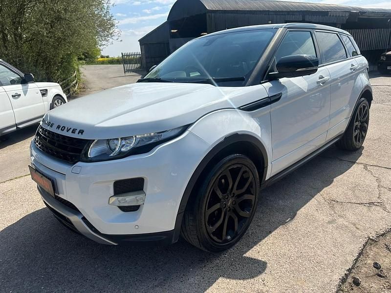 Used Land Rover Range Rover evoque Dynamic 2012 White SUV