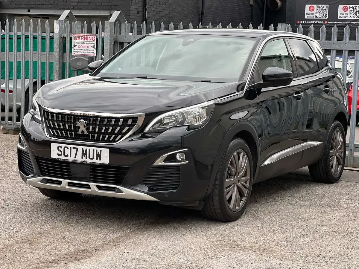 Used Peugeot 3008 Allure 118 HP (86 kW) 2017 Black SUV