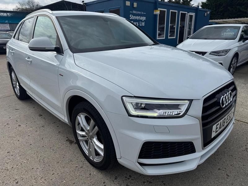 Used Audi Q3 S-Line 150 HP (110 kW) 2018 White SUV