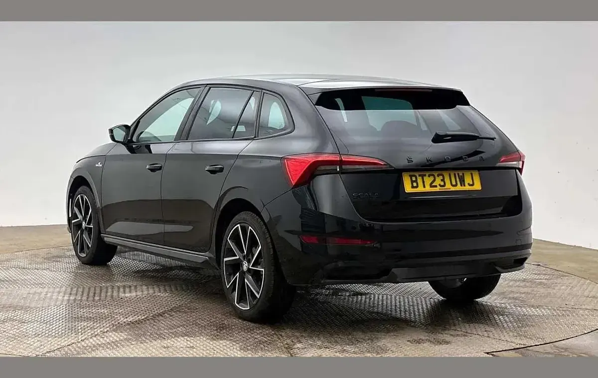 Used Skoda Scala Monte Carlo 108 HP (79 kW) 2023 Black Hatchback