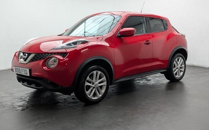 Used Nissan Juke Acenta 116 HP (85 kW) 2018 Red SUV
