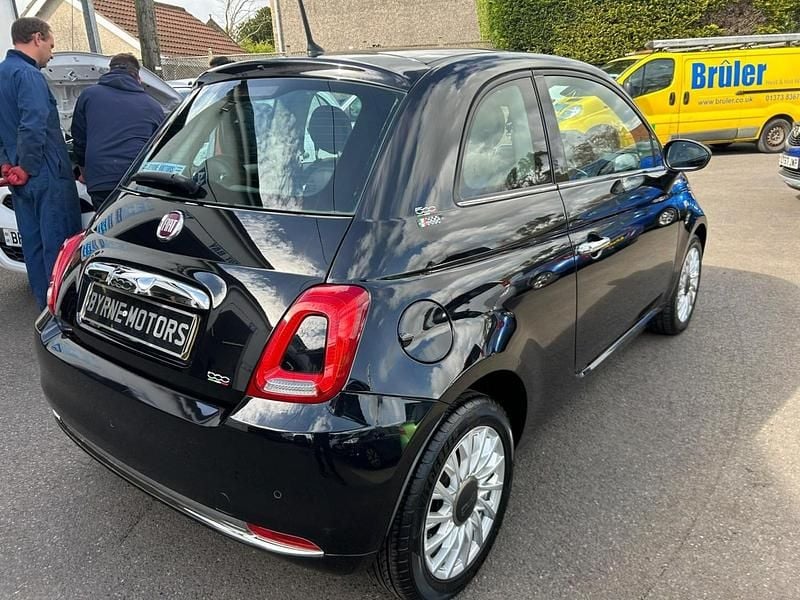Used Fiat 500 Lounge 69 HP (50 kW) 2016 Black Hatchback