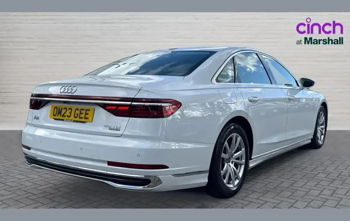 Used Audi A8L Sport 281 HP (206 kW) 2023 White Sedan
