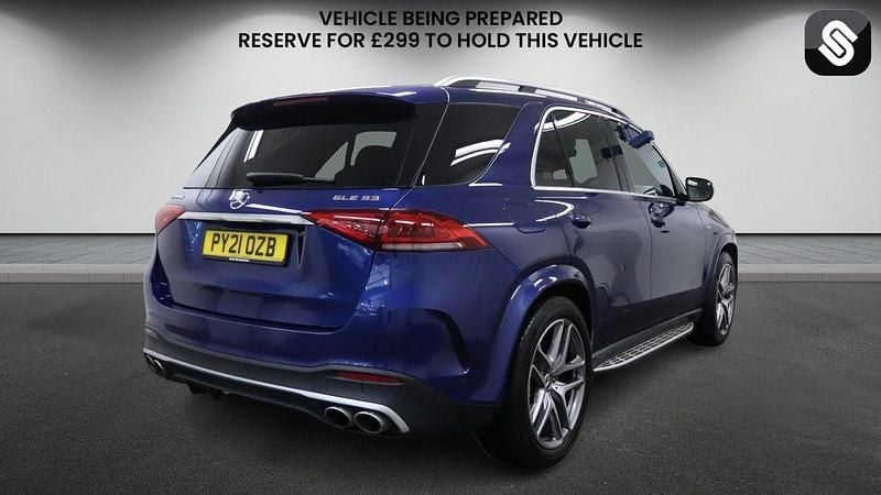 Used Mercedes GLE53 AMG AMG 2021 Brilliant blue SUV