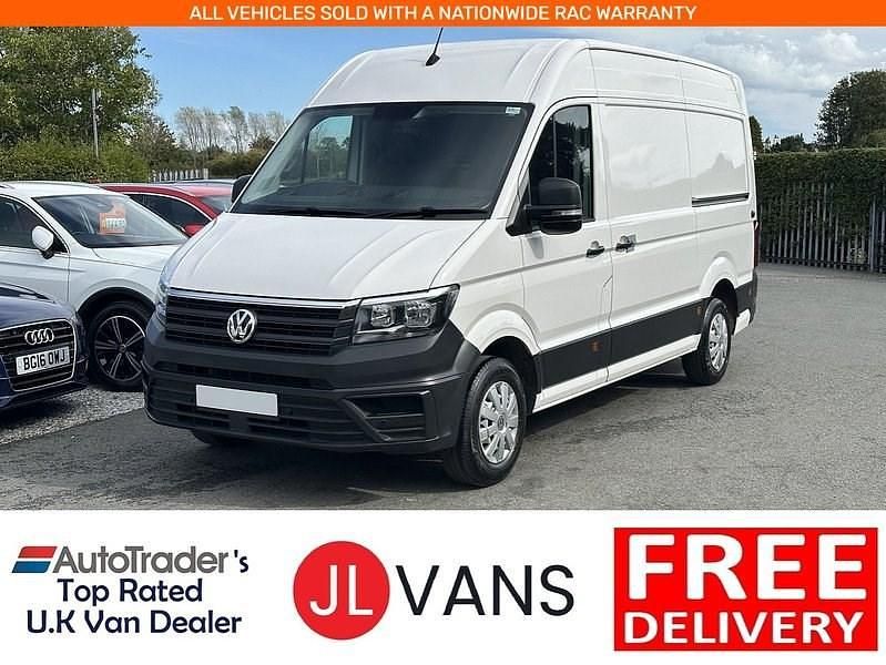 White Used 2020 VW Crafter Trendline Van | £14,750 (Expensive) - Image 1/3
