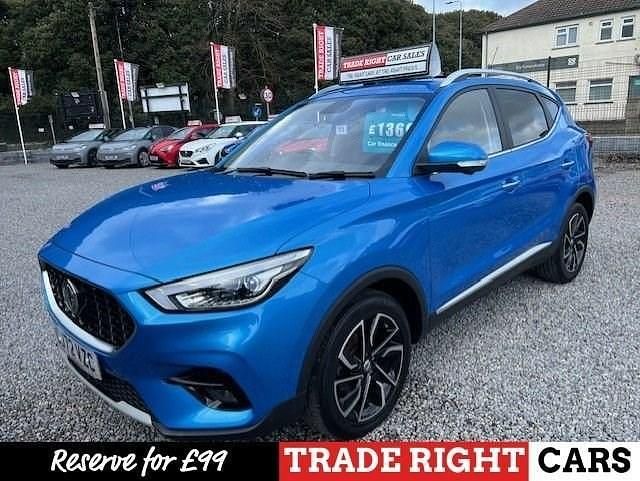 Used MG ZS Exclusive 111 HP (81 kW) 2023 Blue SUV