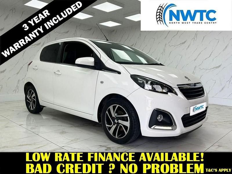 White Used 2015 Peugeot 108 Allure Hatchback | £6,195 (Fair price) - Image 1/4
