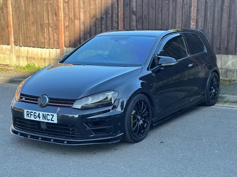 Used VW Golf VII R 2014 Black Hatchback