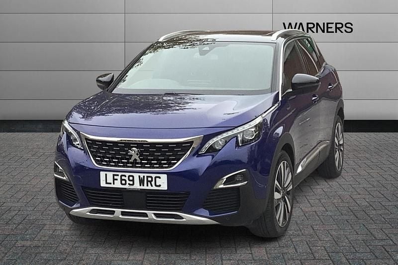 Blue Used 2019 Peugeot 3008 Premium SUV | £14,995 (Fair price) - Image 1/4